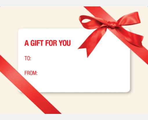 $10 Tip Top Gift Certificate