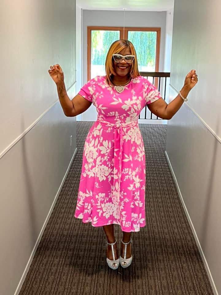 Uniquely Pink Dress