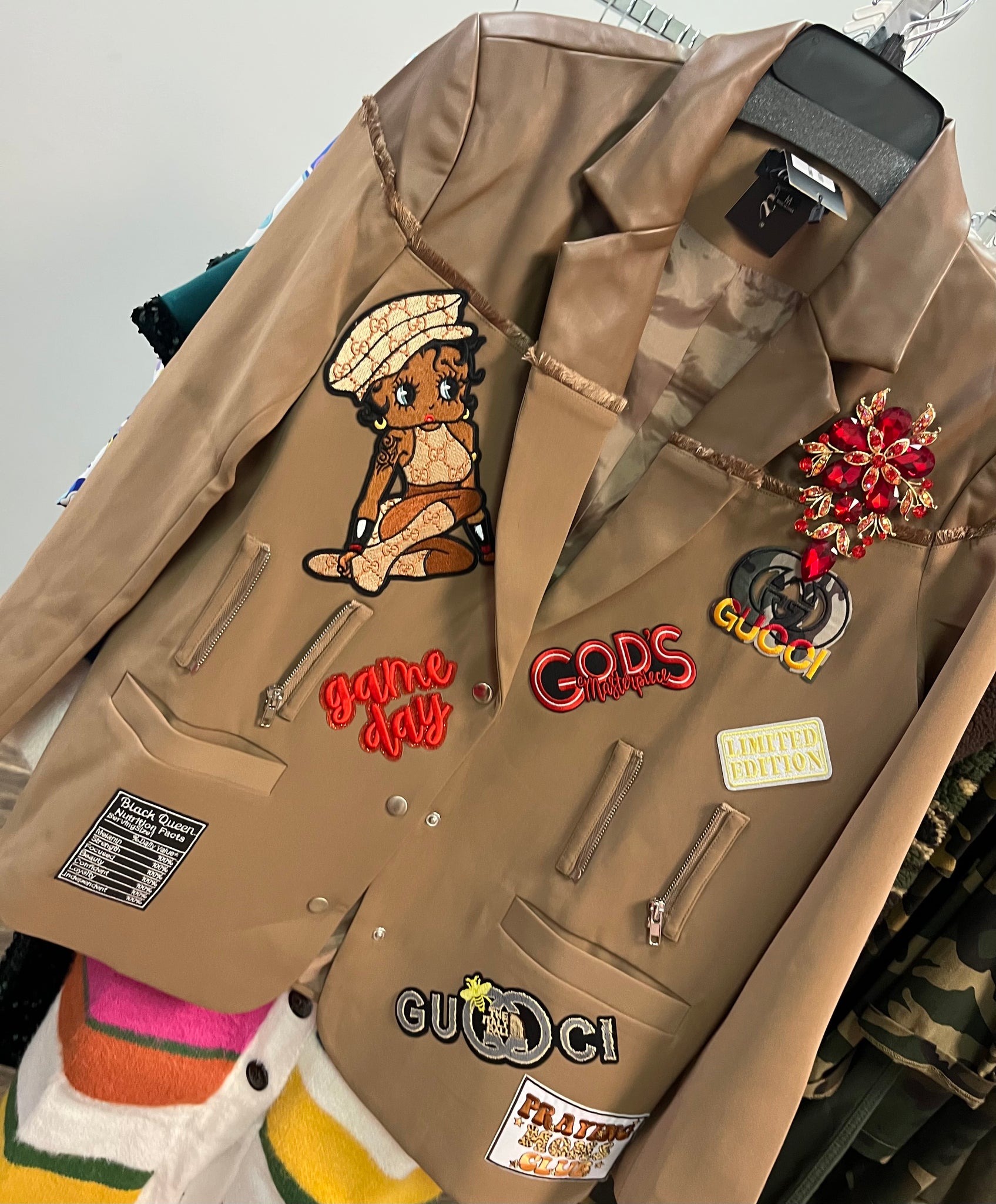 Tan Exclusive Custom Blazer