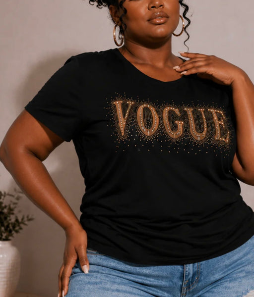 Vogue Black Tshirt