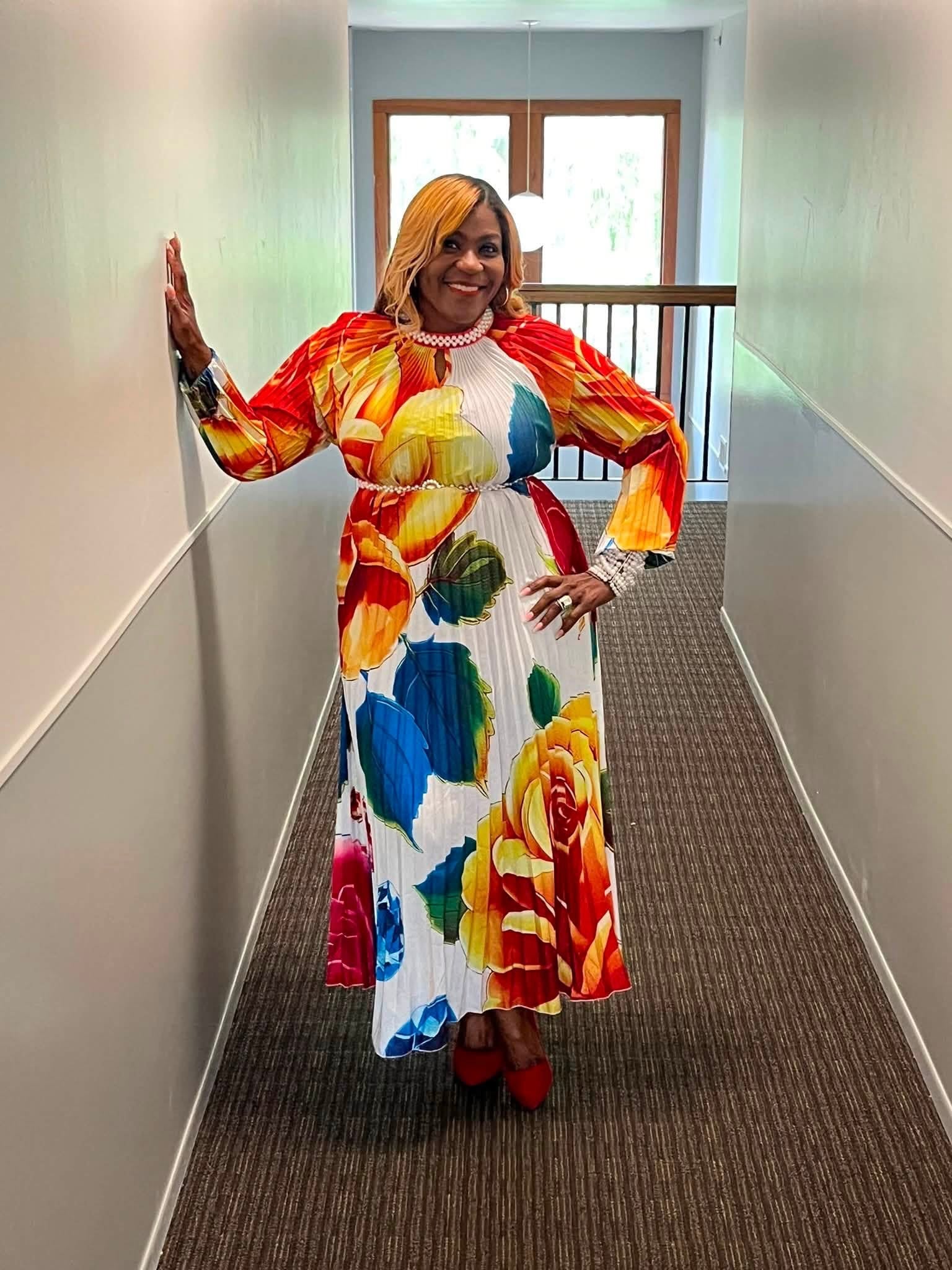 Colorful Elegance Dress