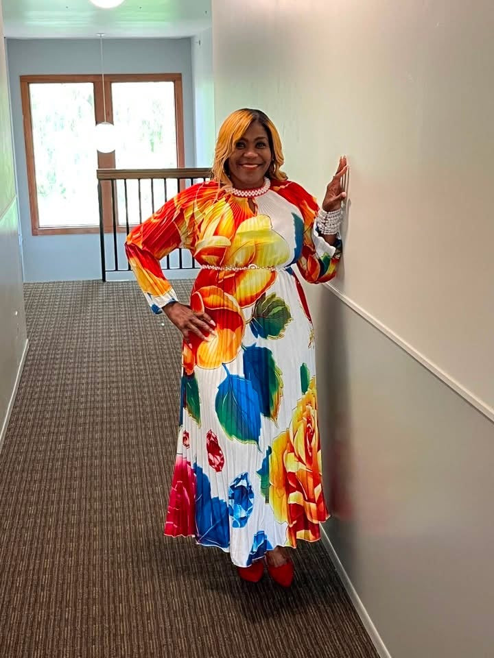 Colorful Elegance Dress