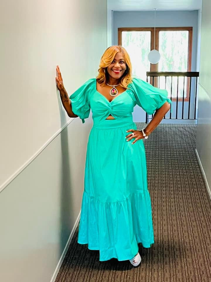 Gorgeous Green Maxi Dress