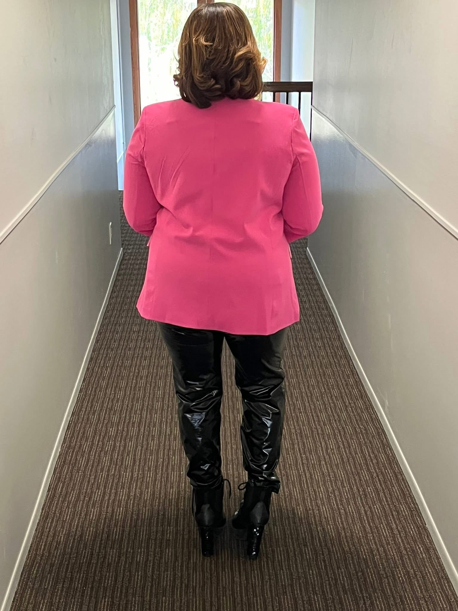 Custom Pink Blazer