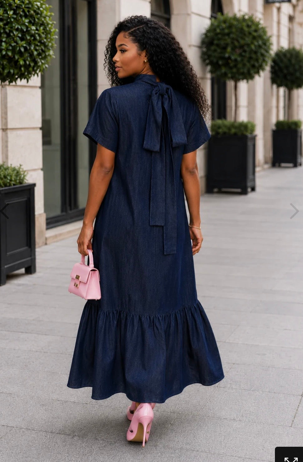 Jazzy Denim Dress