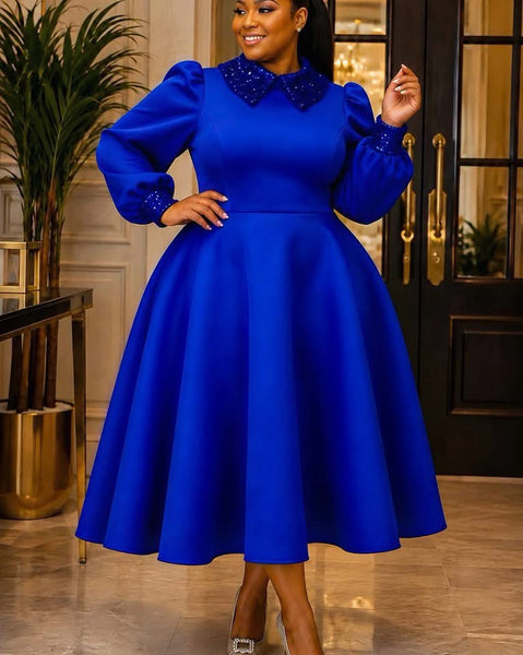 Blue Bling Dress