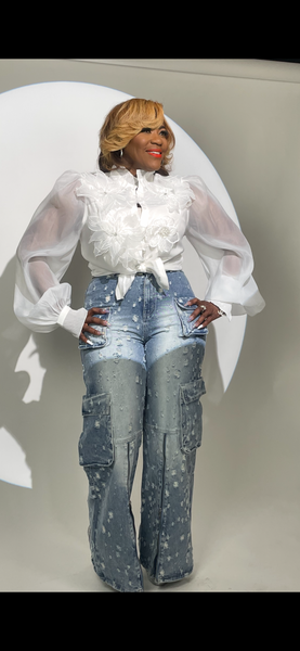 Cuteness Overload Cargo Jeans