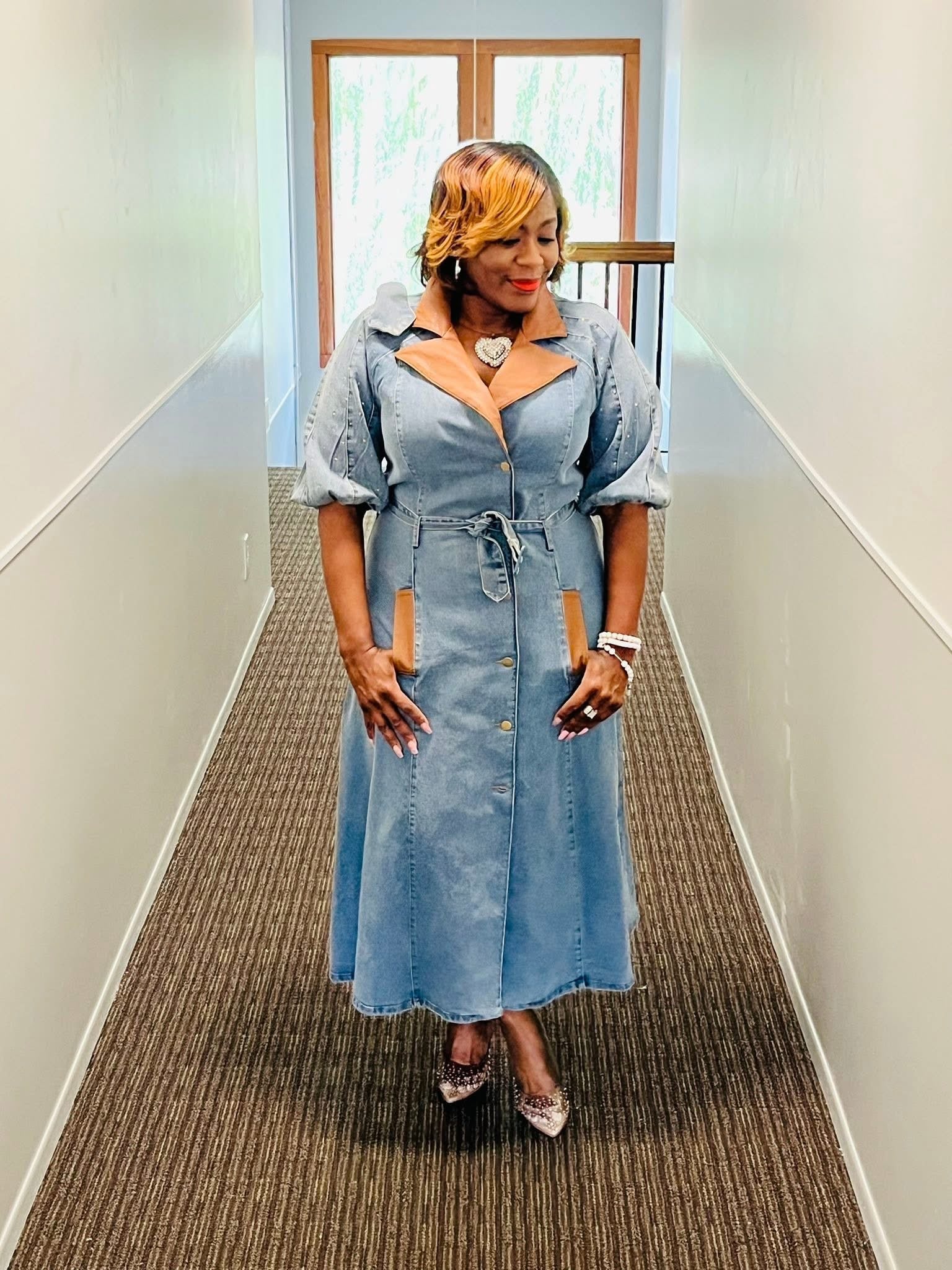 Denim Your Way Dress/Coat