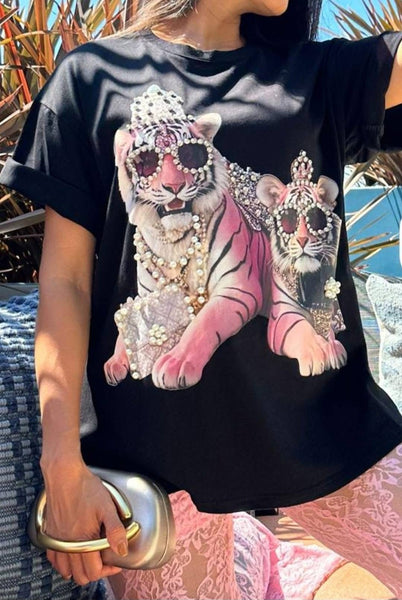 Bold Bedazzled Bling Tshirt