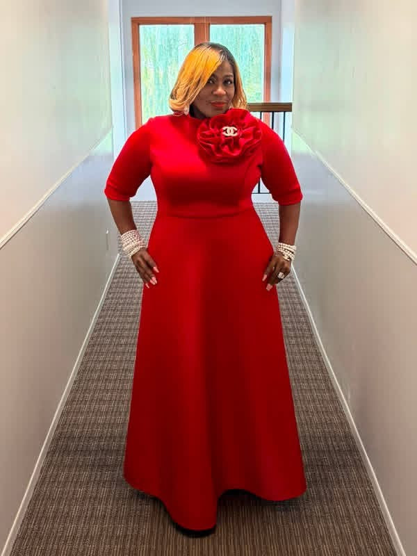 Red Dynasty Dress