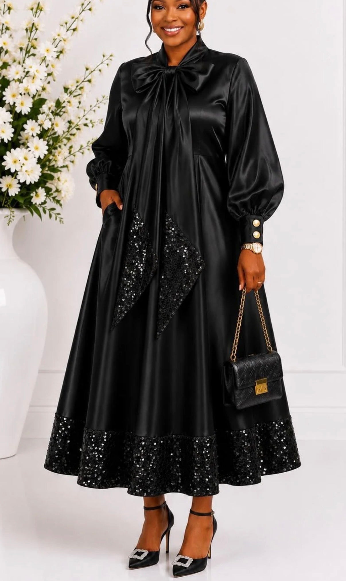 Simply Elegant Black Dress