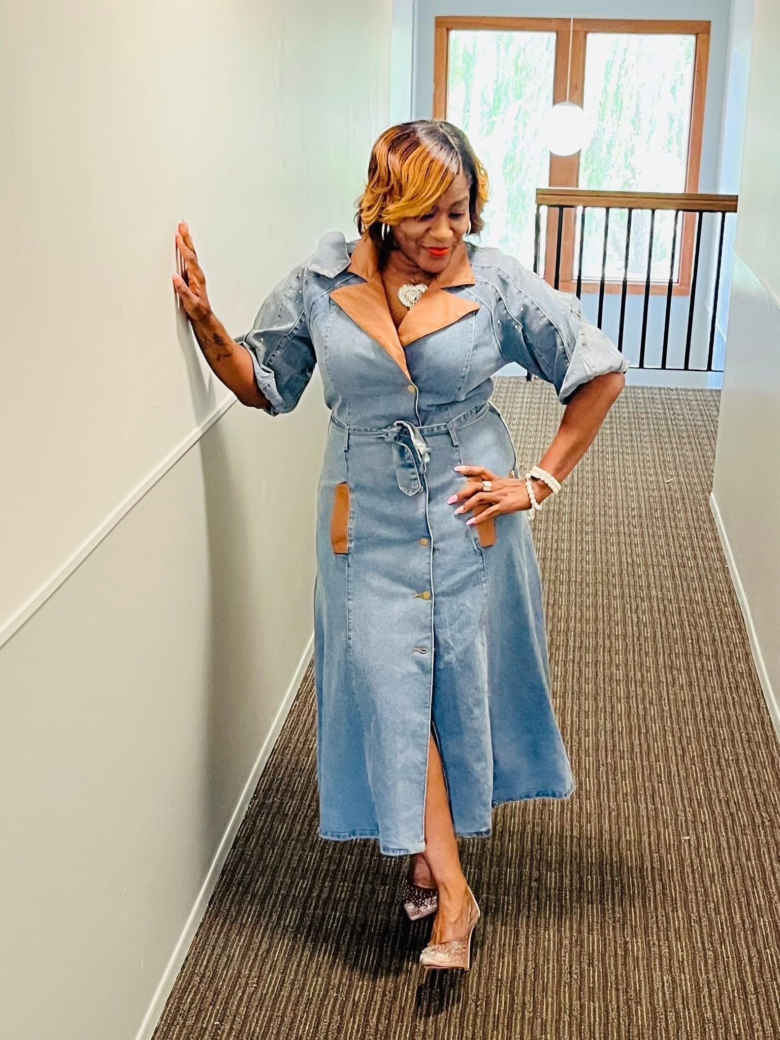 Denim Your Way Dress/Coat