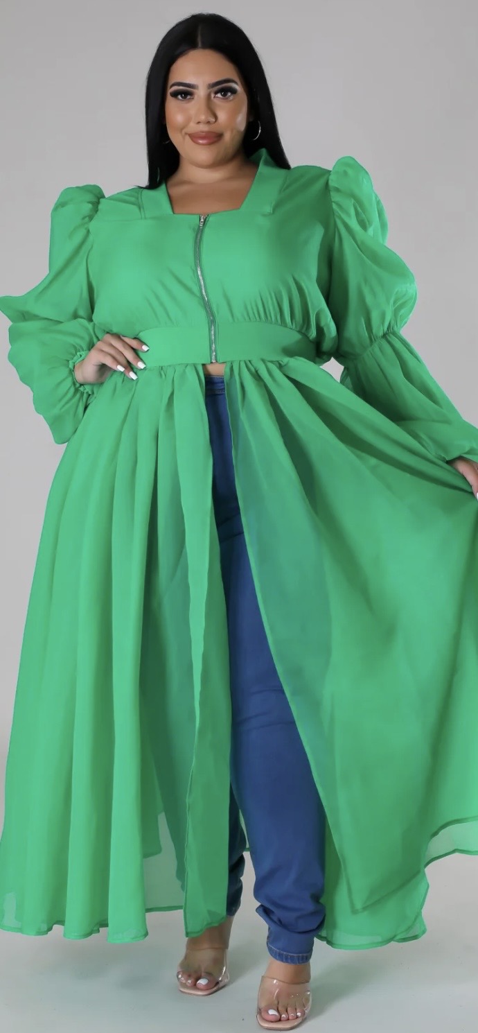 Green Elegance Blouse