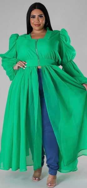 Green Elegance Blouse