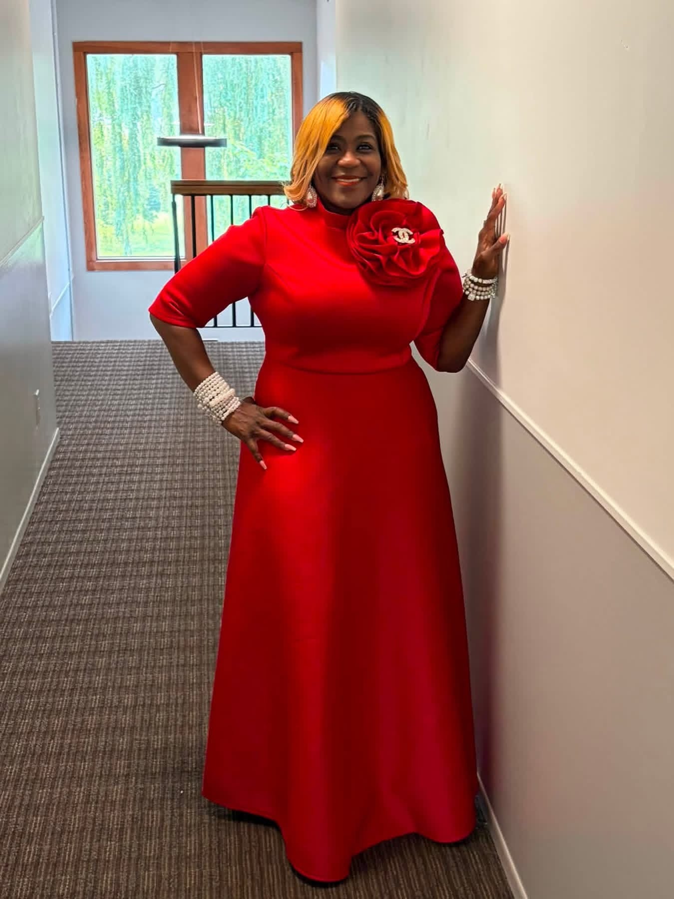 Red Dynasty Dress