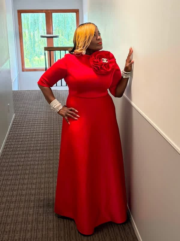 Red Dynasty Dress