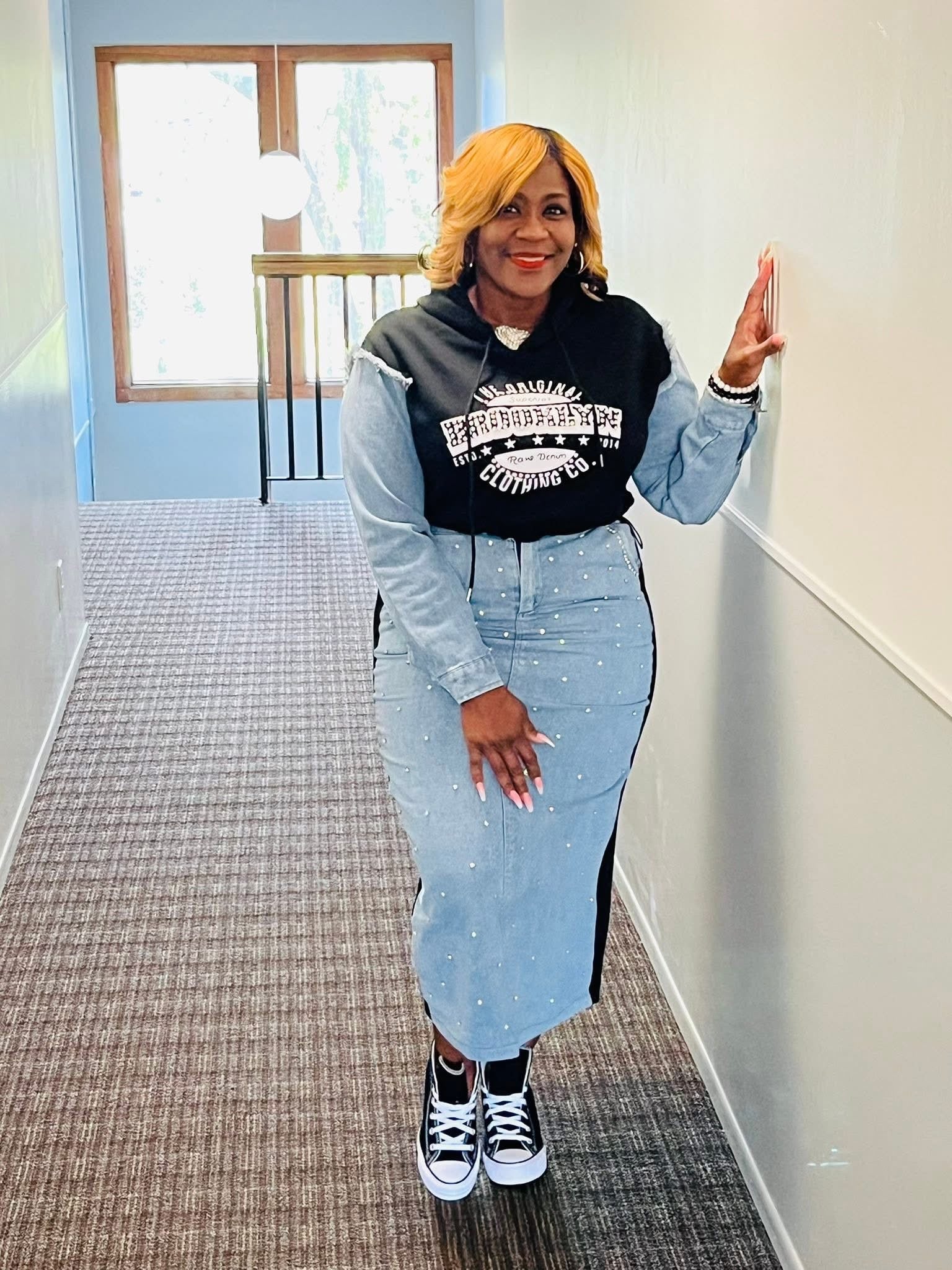 Denim Your Way Black Set