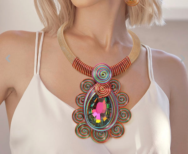 Blinging Multi Necklace