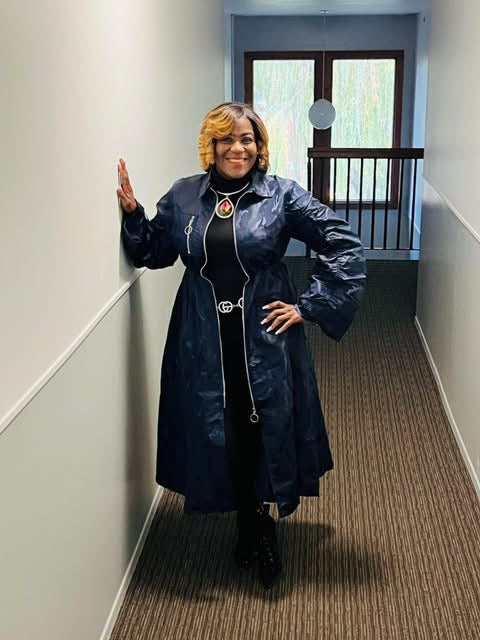 Nylah Navy Coat/Dress