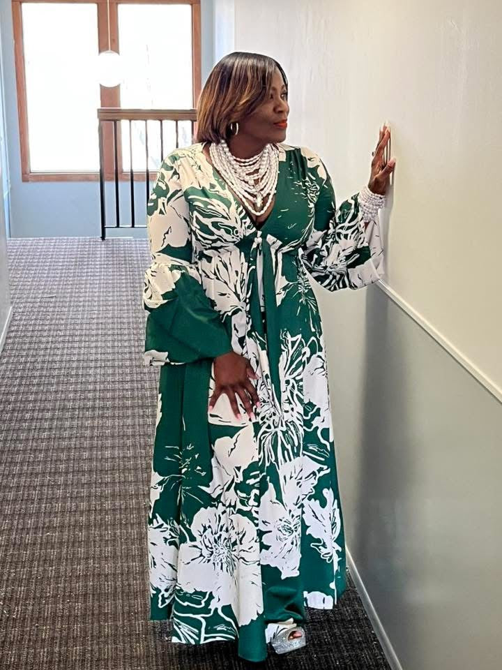 Lavishing Green Maxi Dress