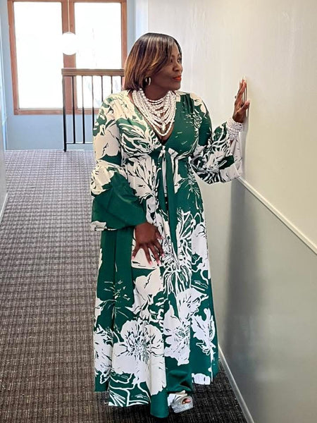 Lavishing Green Maxi Dress