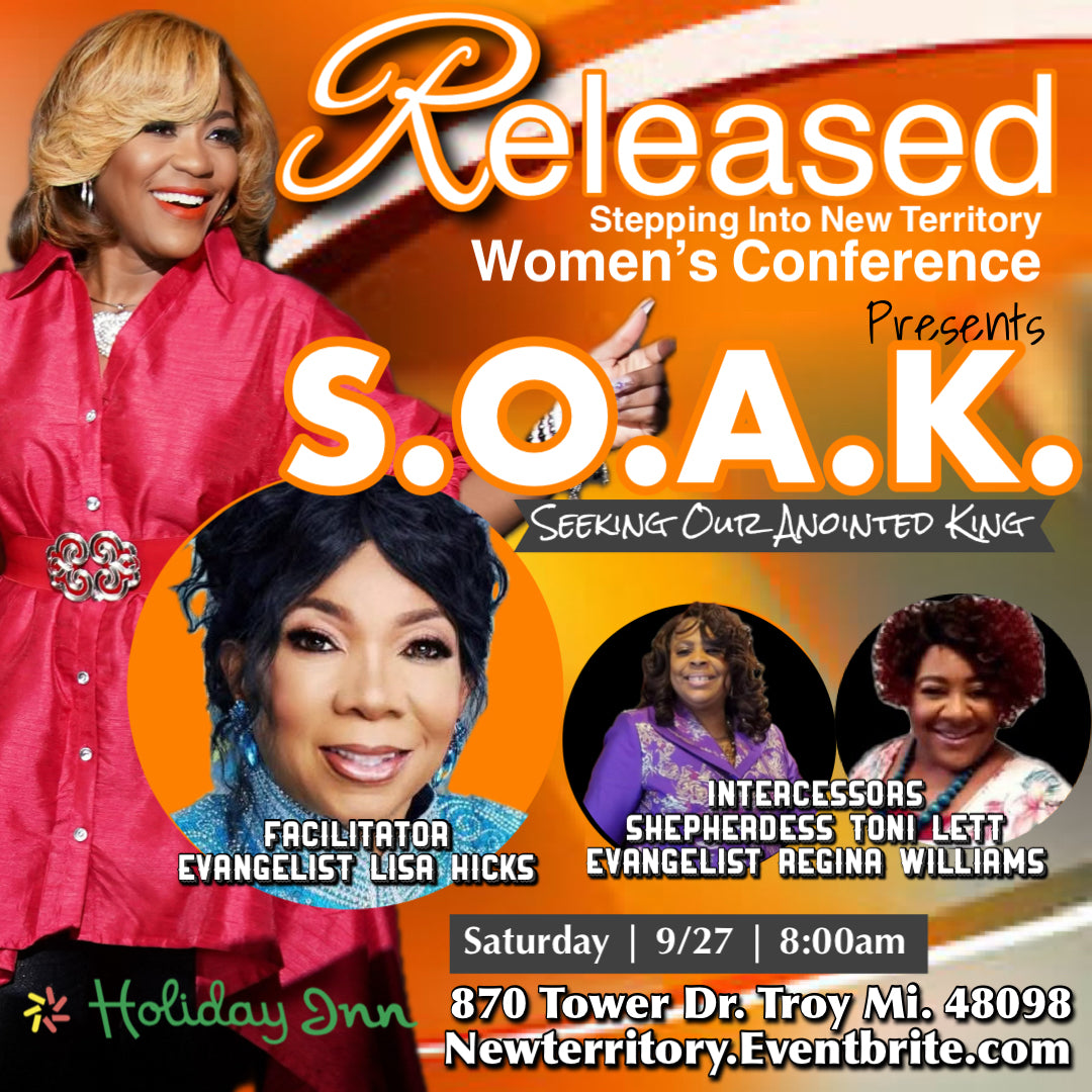 RELEASED…Stepping Into New Territory Women’s Conference