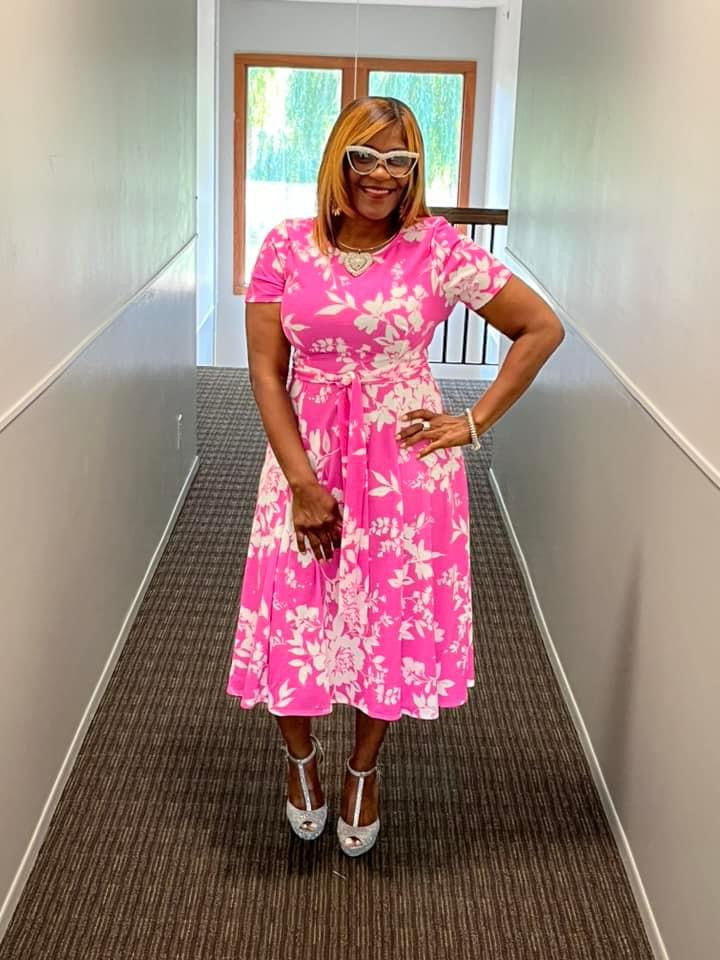 Uniquely Pink Dress