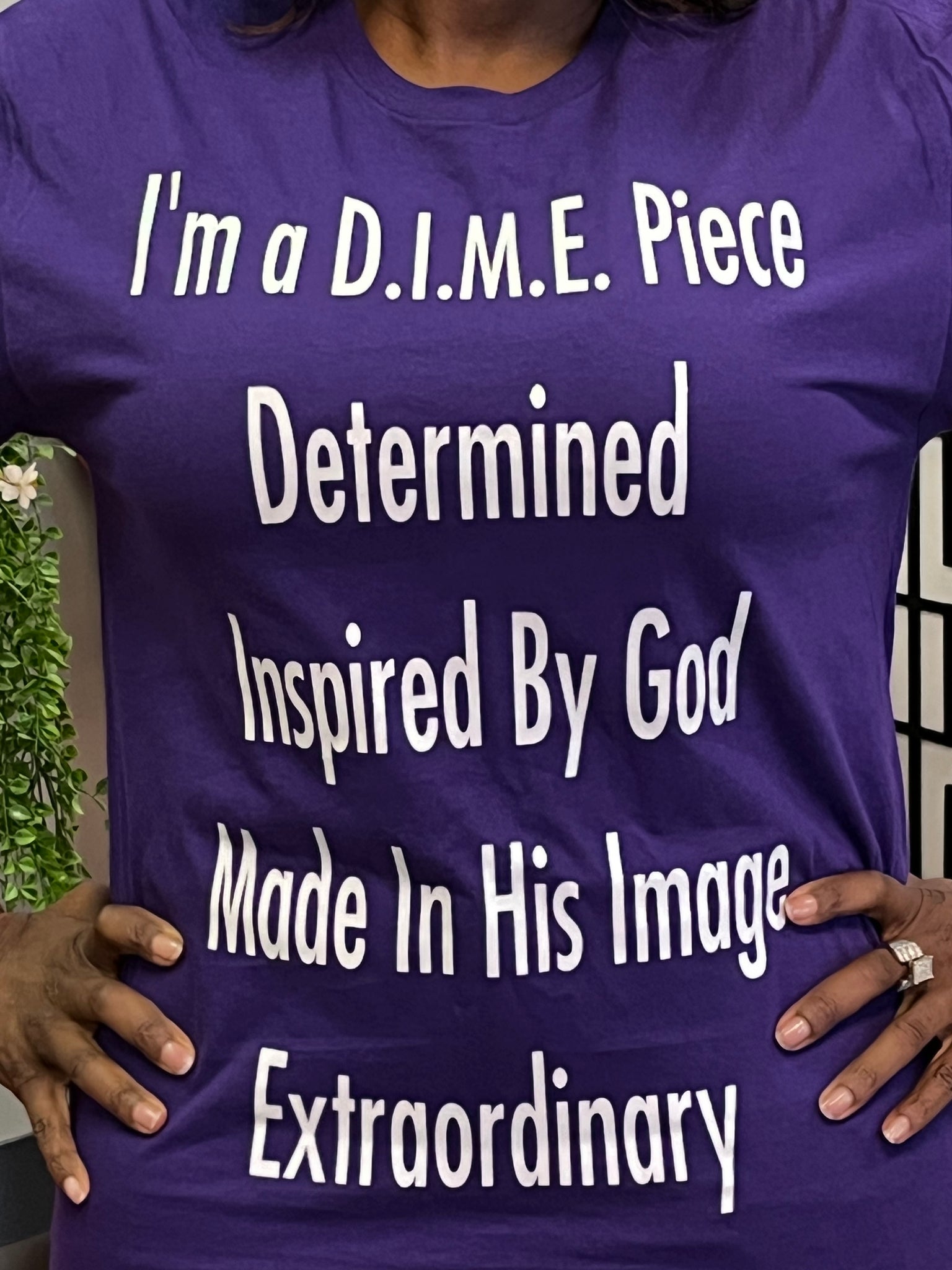 Purple D.I.M.E. Piece Tshirt