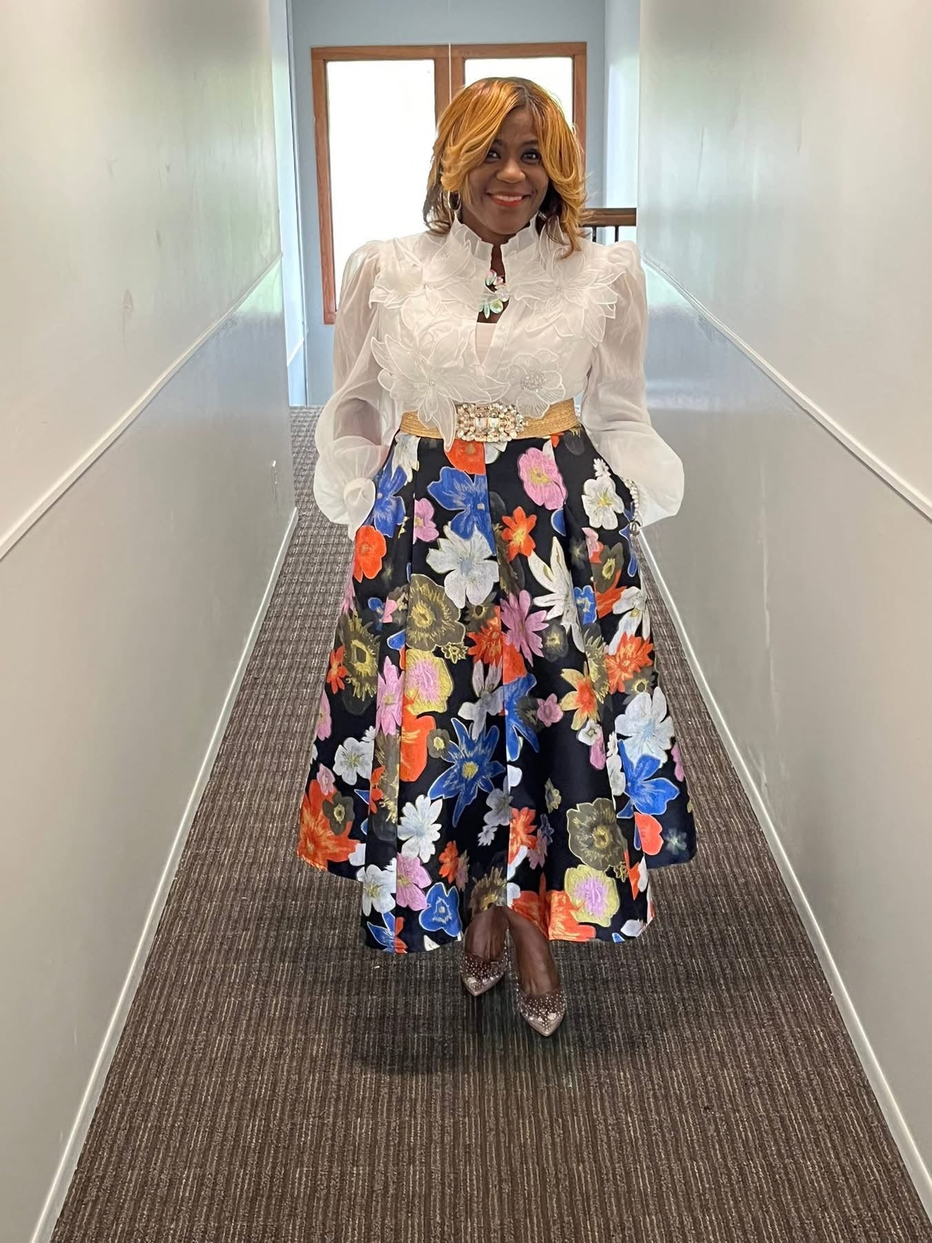 All Flowered Out Skirt
