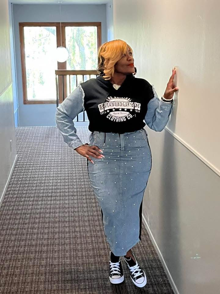 Denim Your Way Black Set