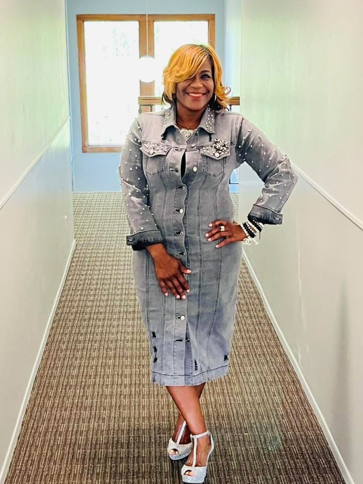 Delightfully Denim Dress/Duster