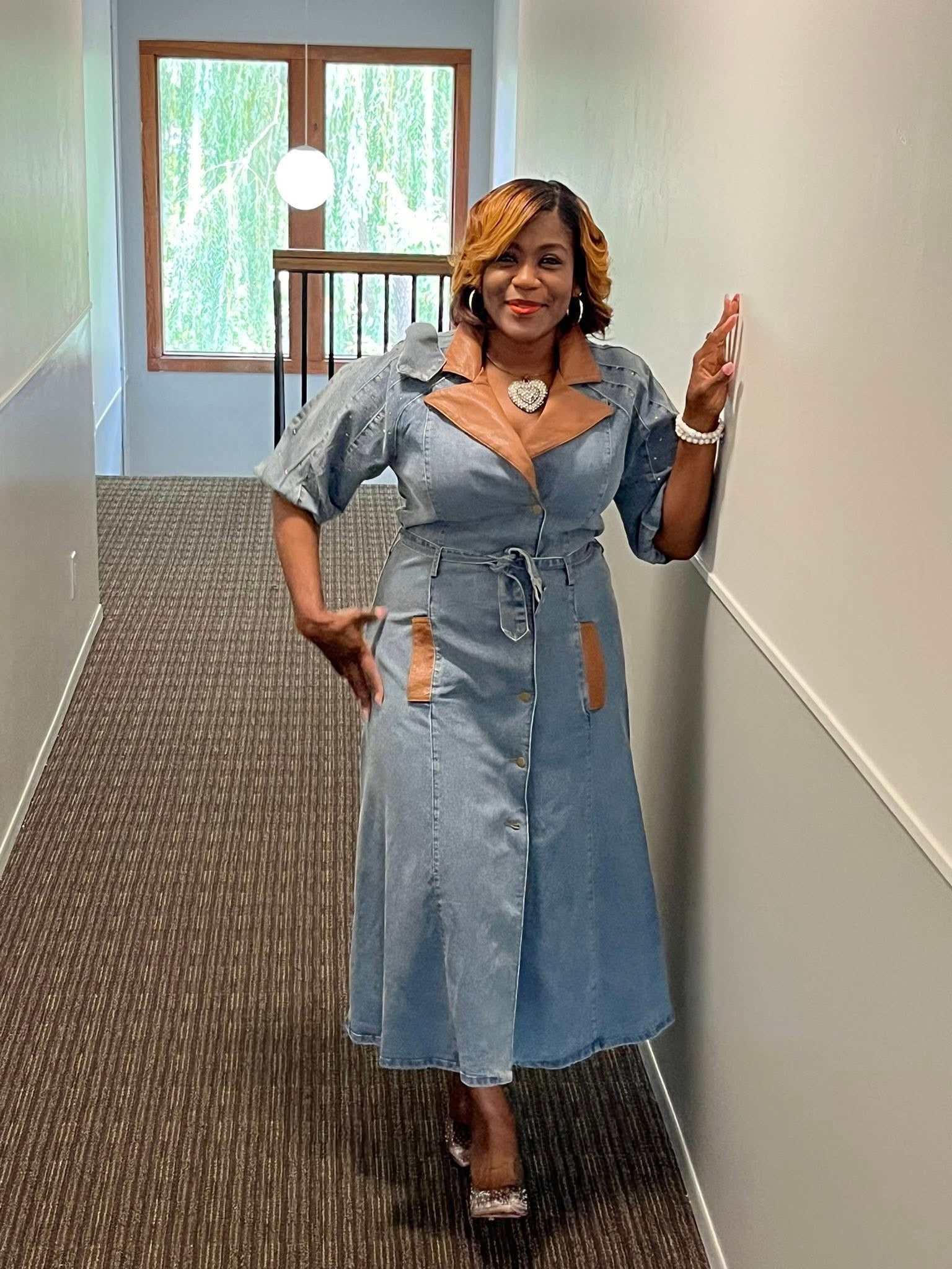 Denim Your Way Dress/Coat