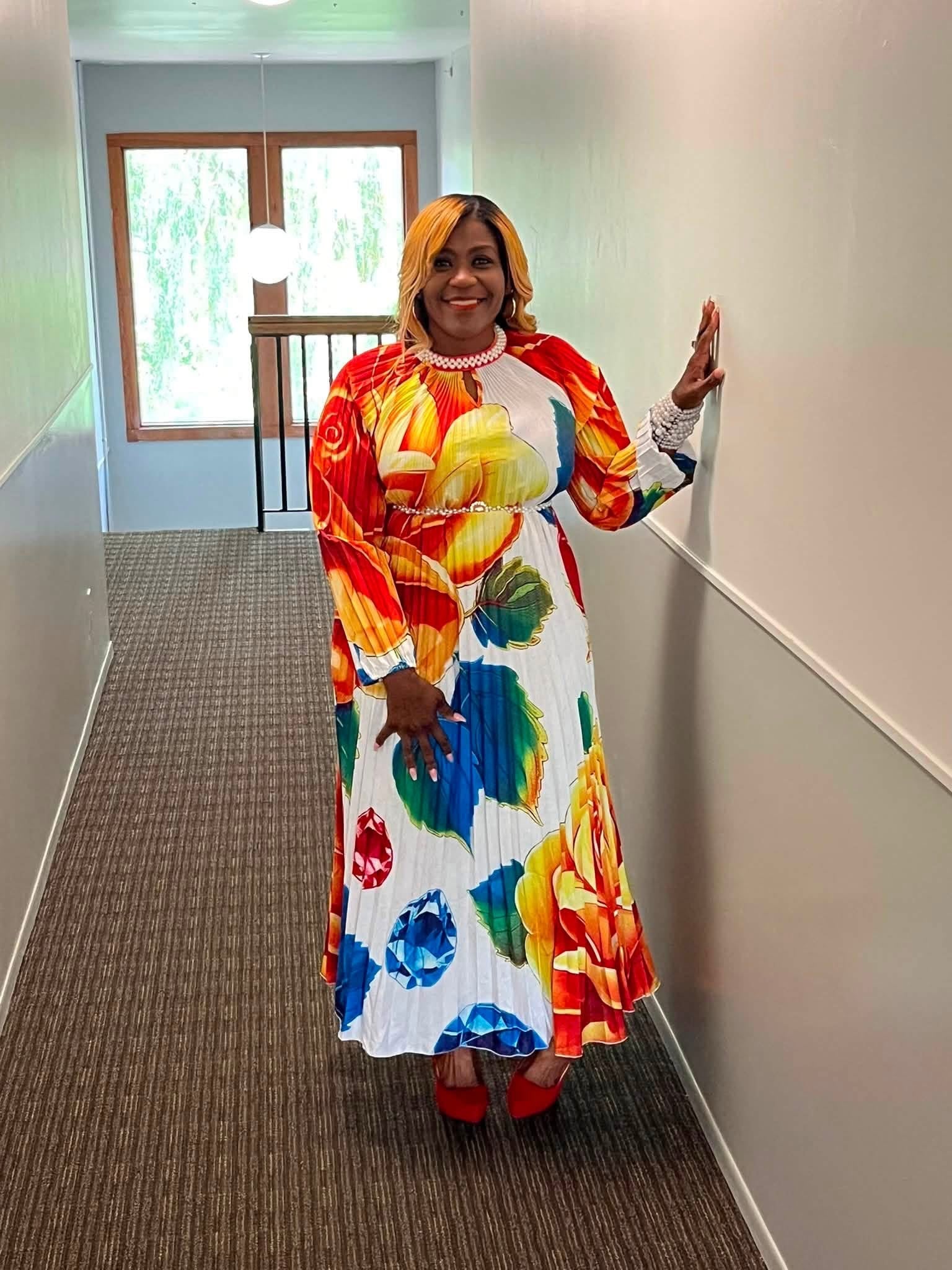 Colorful Elegance Dress