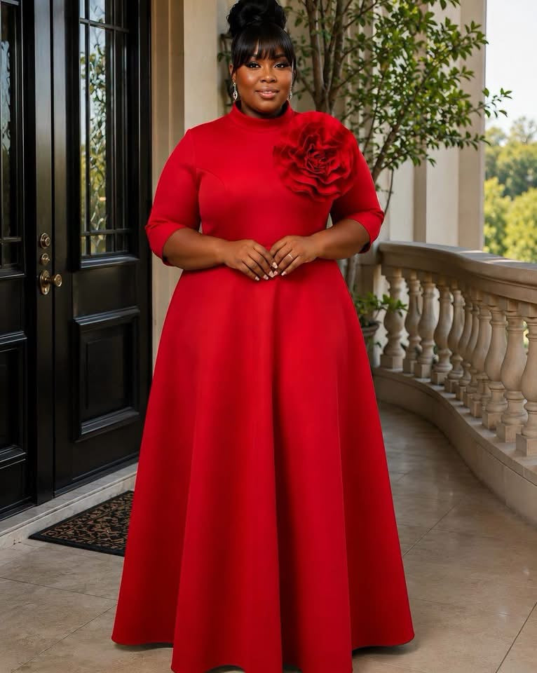 Red Dynasty Dress