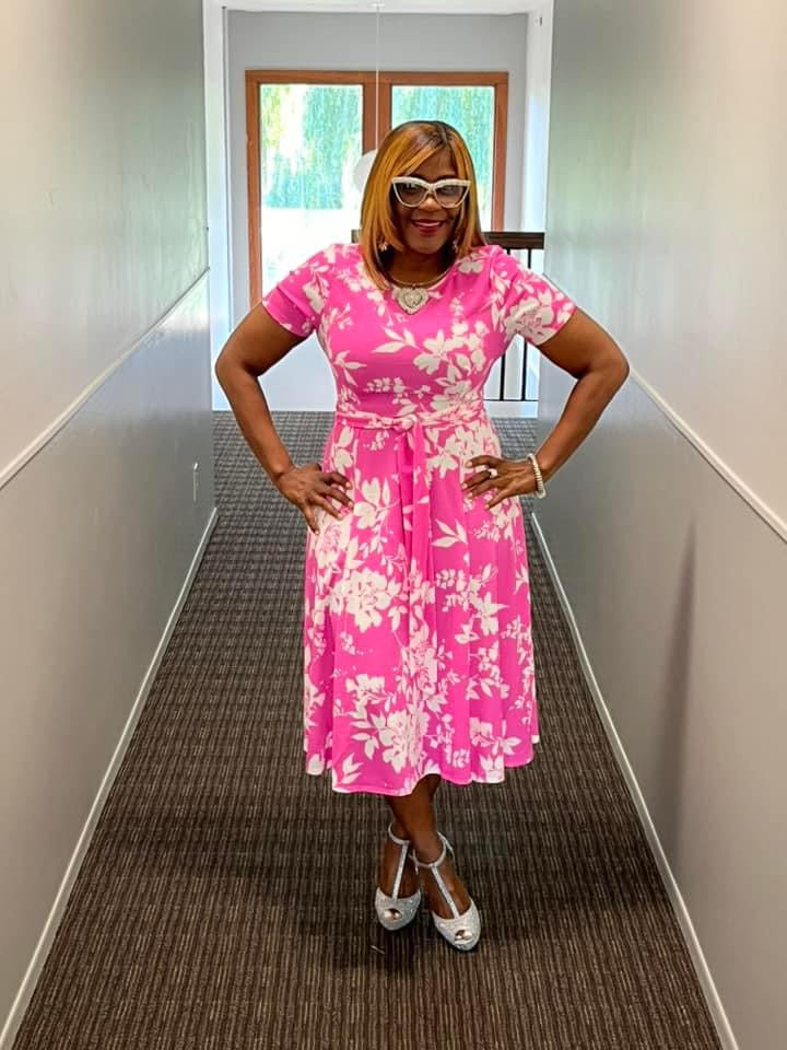 Uniquely Pink Dress