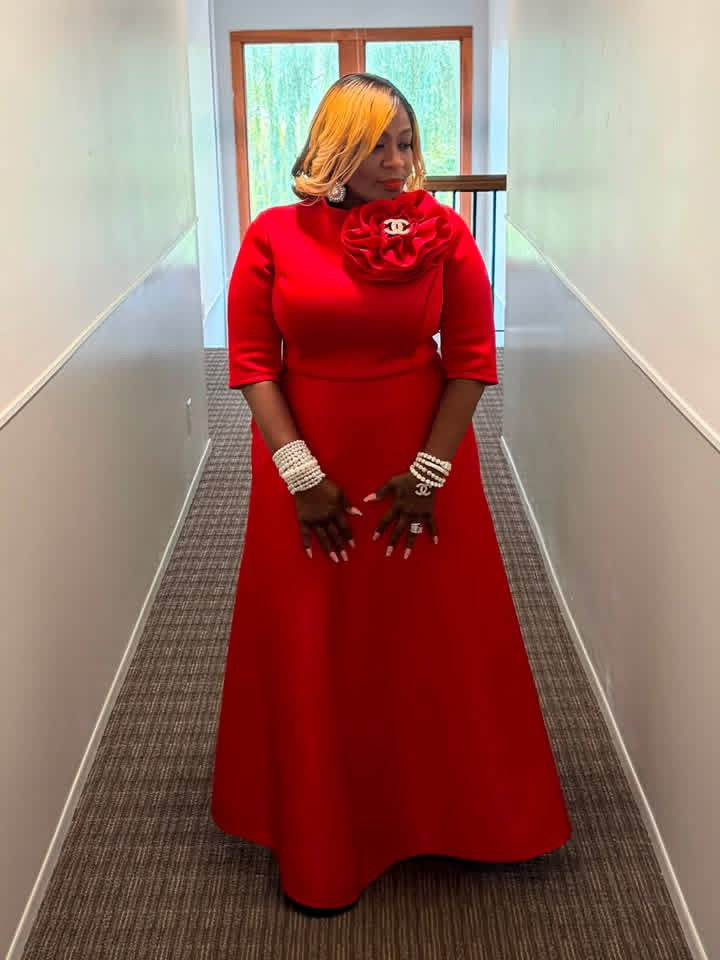 Red Dynasty Dress