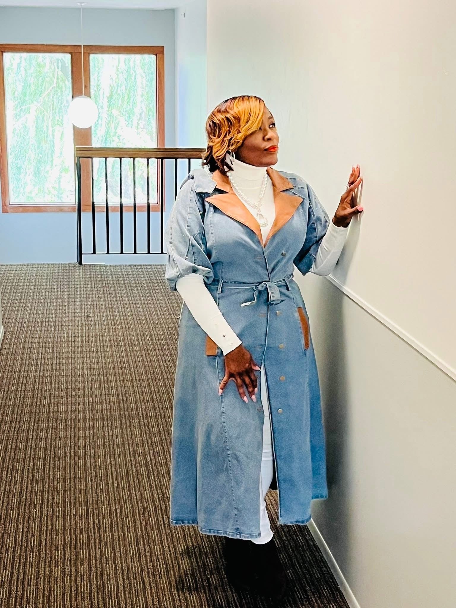 Denim Your Way Dress/Coat