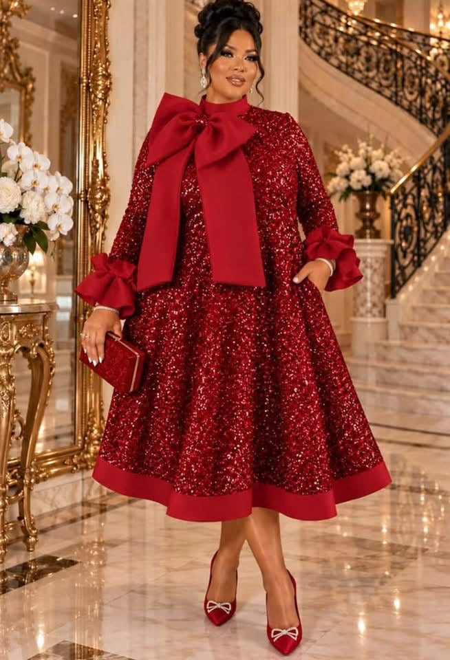 All Glam Red Dress