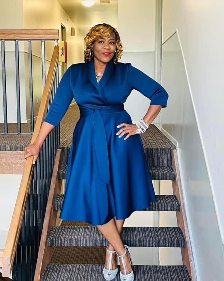 So Classy Navy Dress