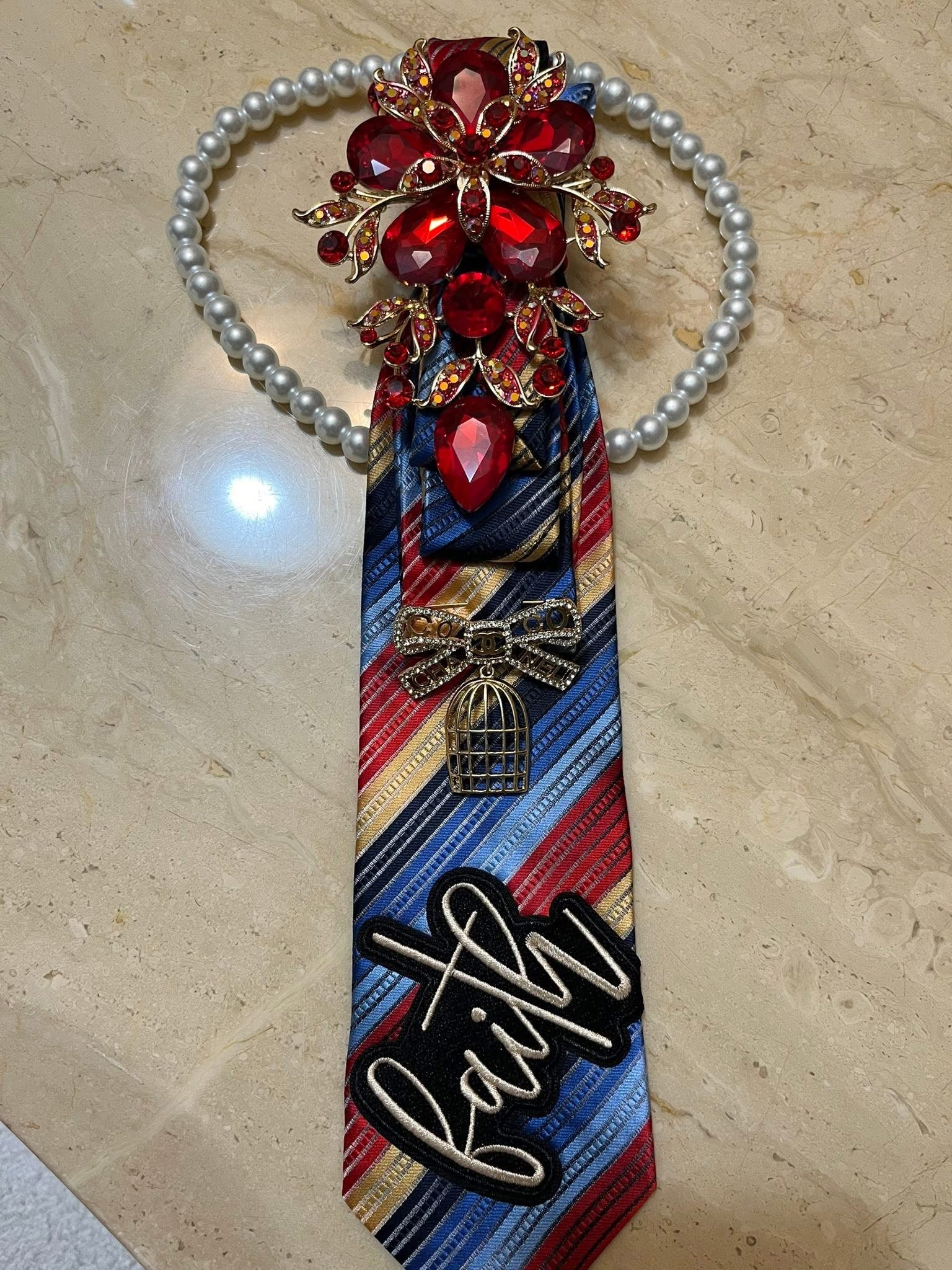 Faith Neck Candi Tie