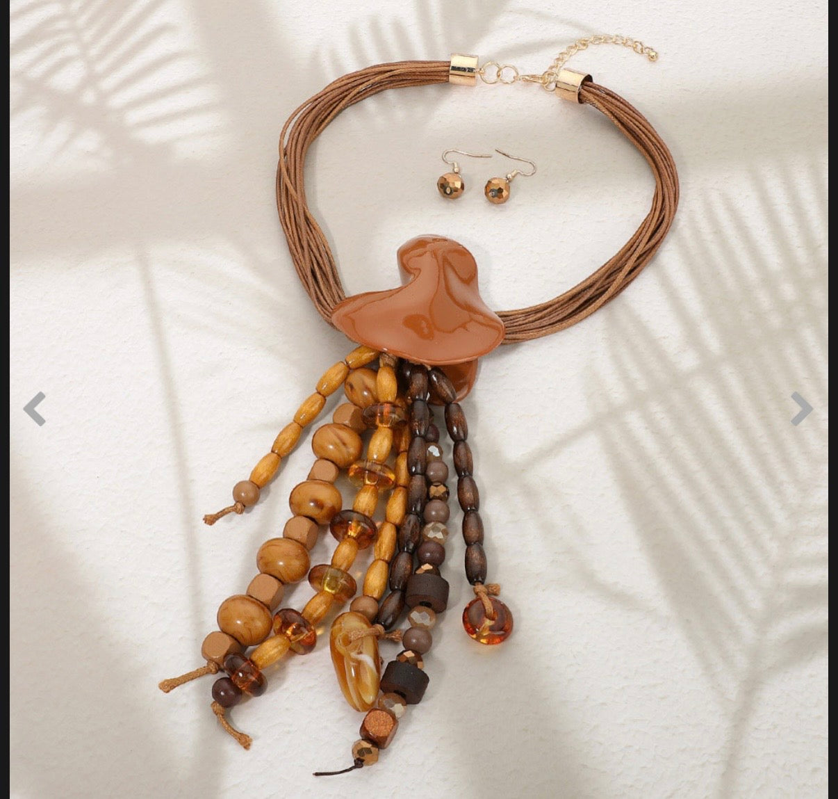 Brownie Delight Necklace Set