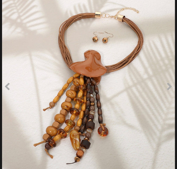 Brownie Delight Necklace Set