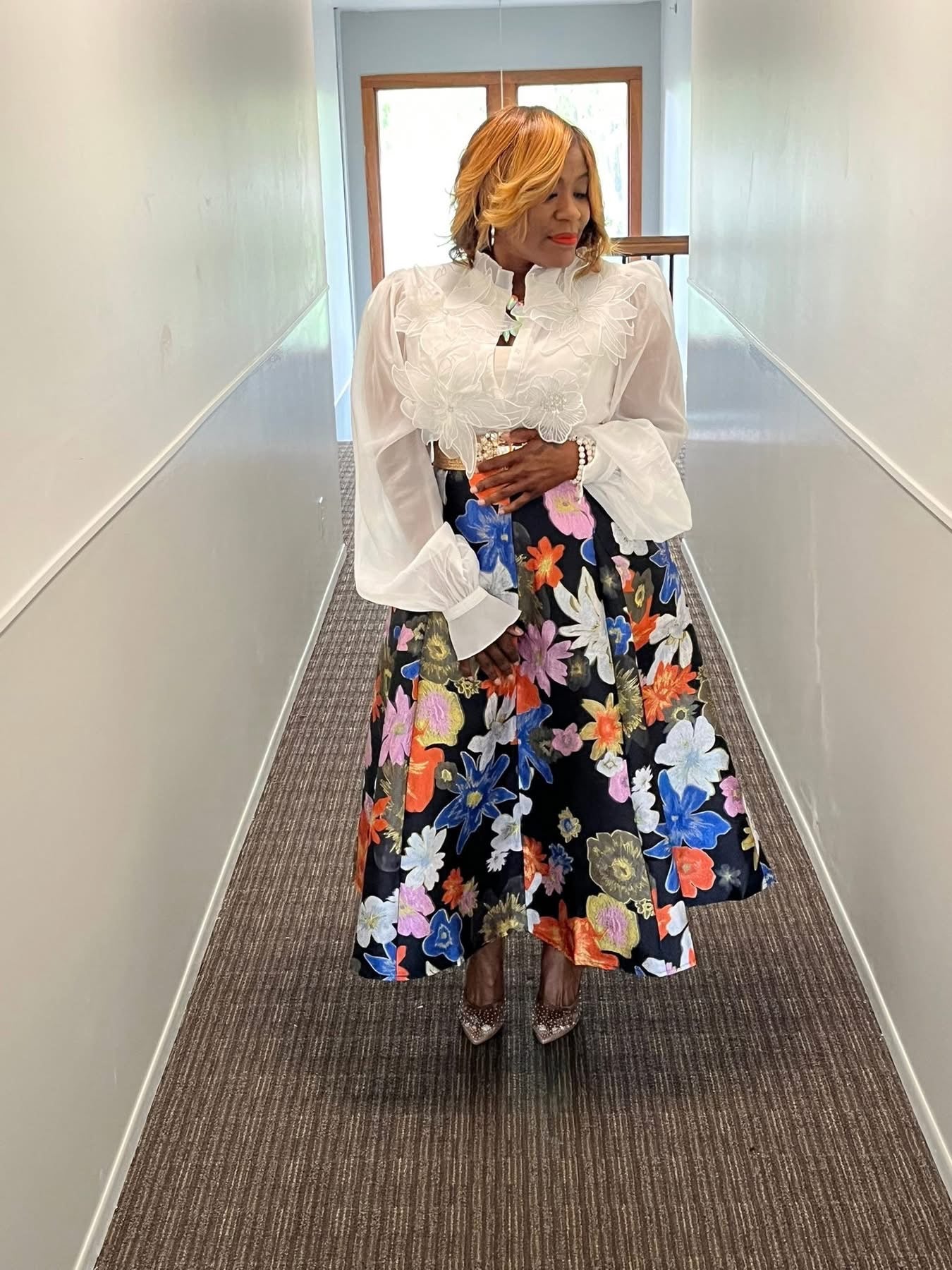 All Flowered Out Skirt