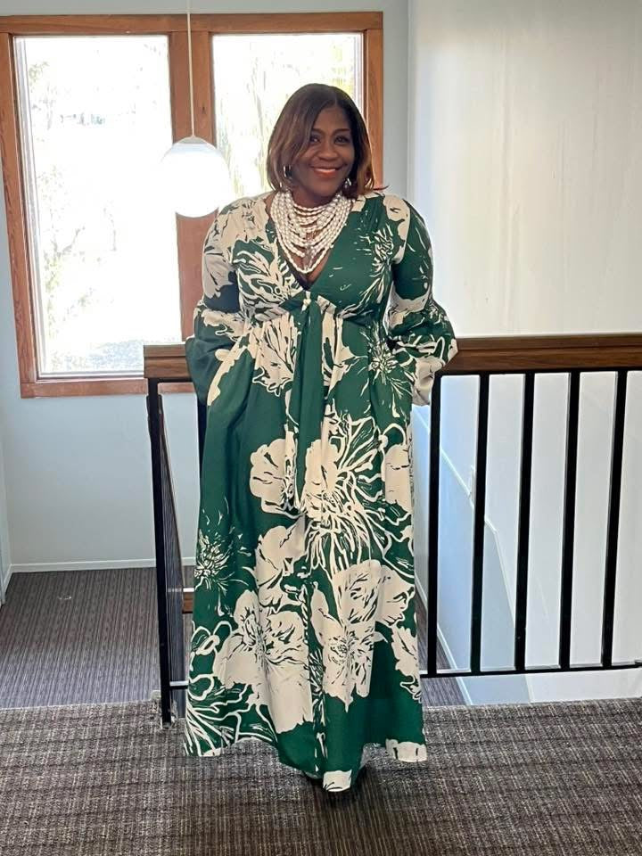 Lavishing Green Maxi Dress
