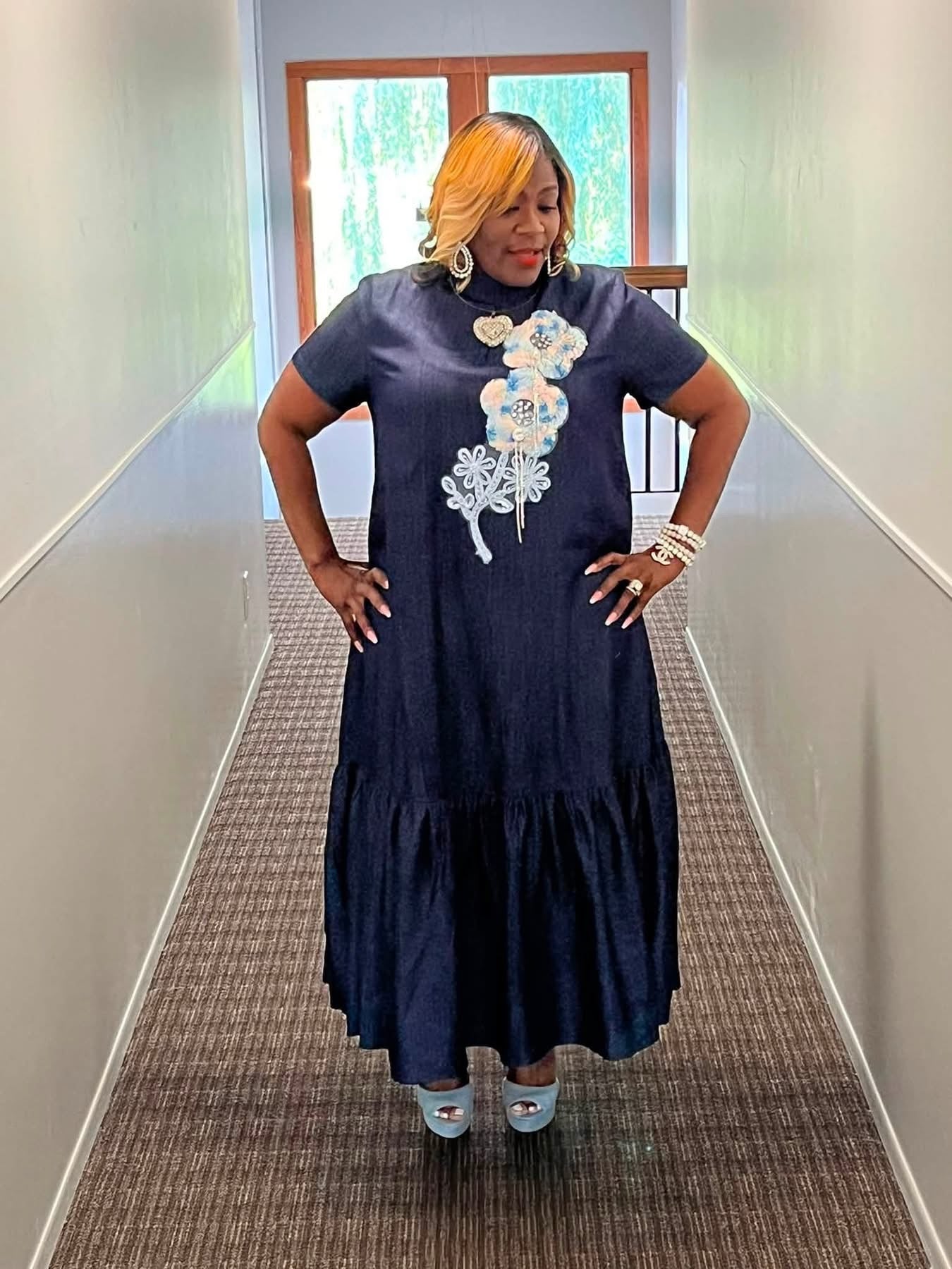 Jazzy Denim Dress