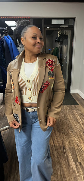 Tan Exclusive Custom Blazer