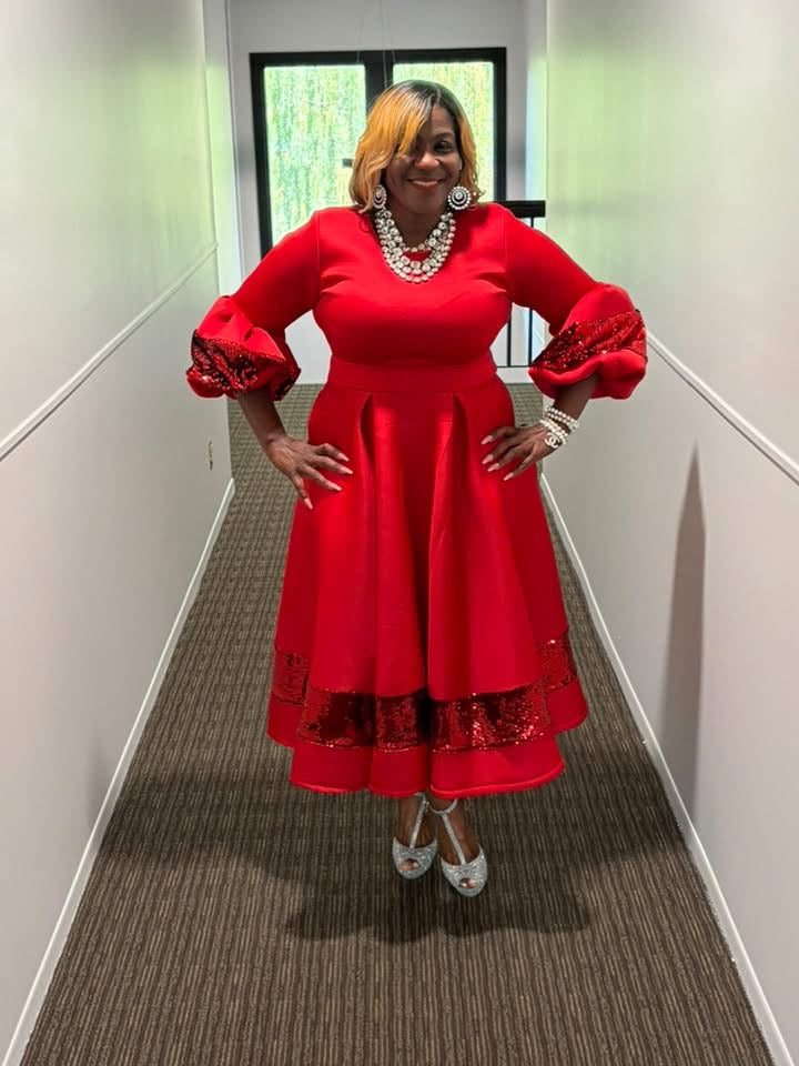 Jazz Red Dress