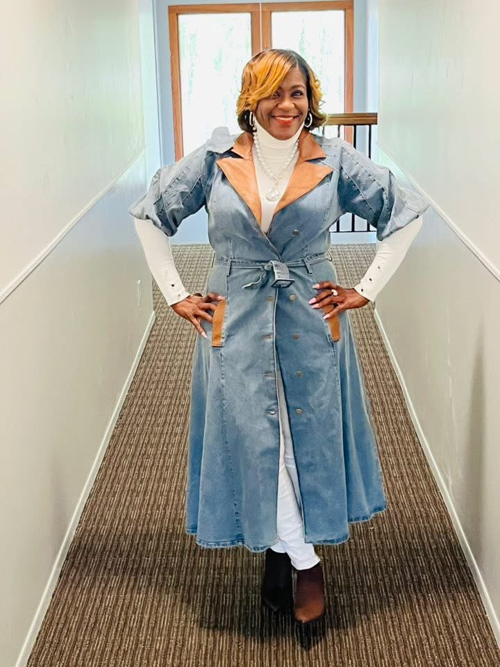 Denim Your Way Dress/Coat