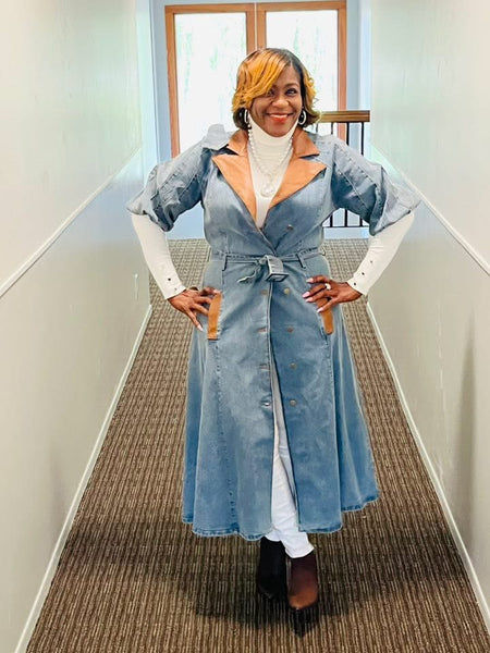 Denim Your Way Dress/Coat