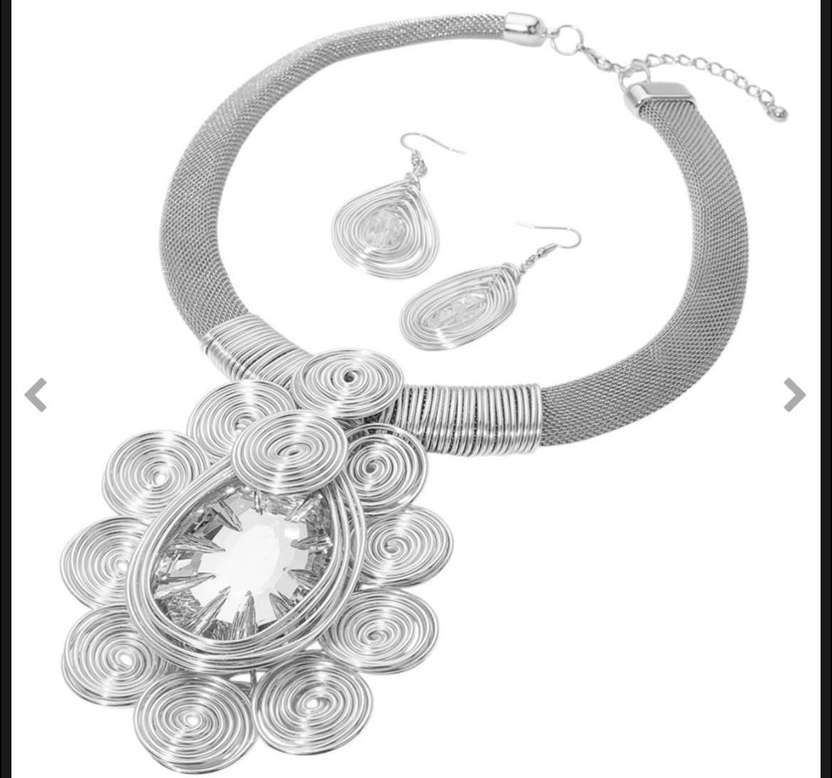Clear Glam Necklace